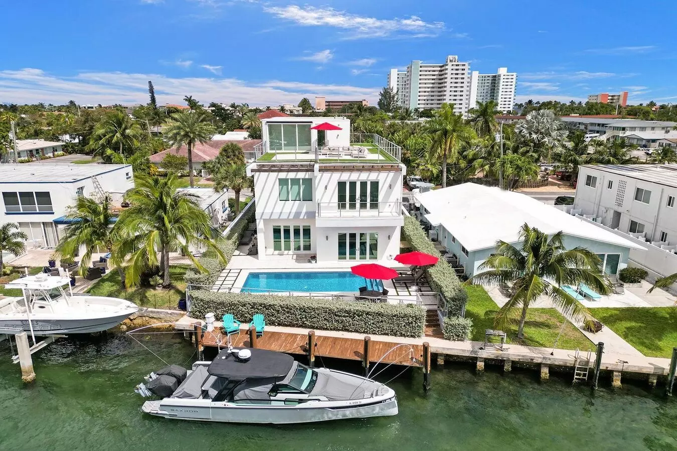 Intracoastal Pool Home New Construction - Pompano Beach House for rent in Pompano Beach, FL