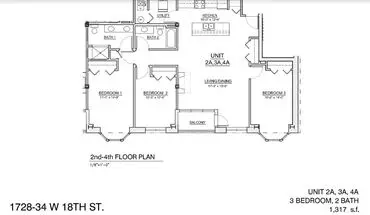 4 of 23 1730-34 W 18th Street Apartment for rent in Chicago, IL