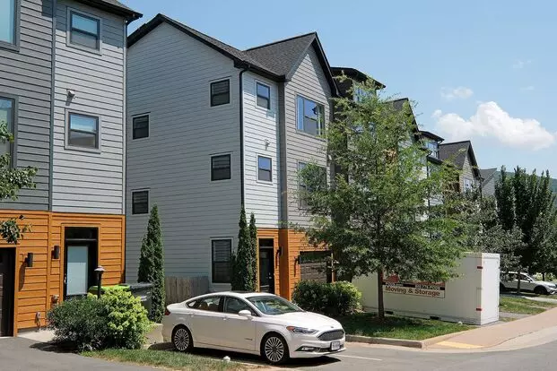 End-unit Belmont Station Townhome With Fenced Yard Apartment for rent in Charlottesville, VA