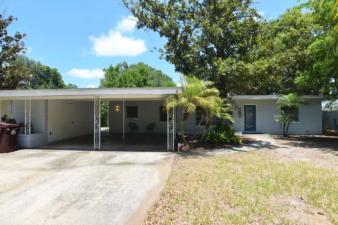 Updated 3br 2ba Near Orlando's Hourglass District, With 2 Car Carport And Fenced Yard! House for rent in Orlando, FL