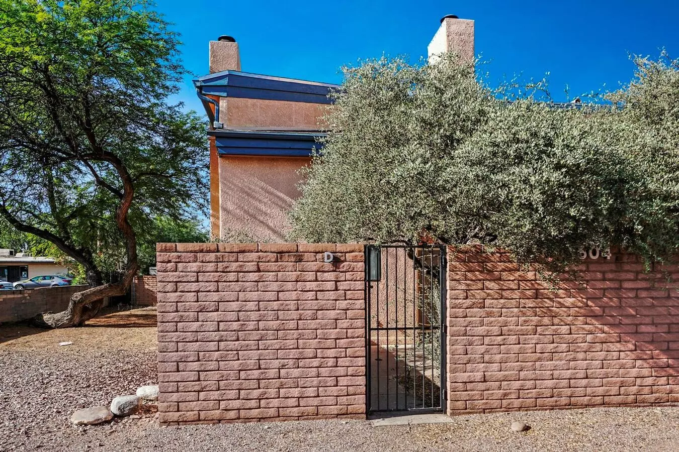 Pending/ Rented - Light-filled 2-bed Tucson Rental W/ Vaulted Ceilings, Tile Floors & Fenced Patio House for rent in Tucson, AZ