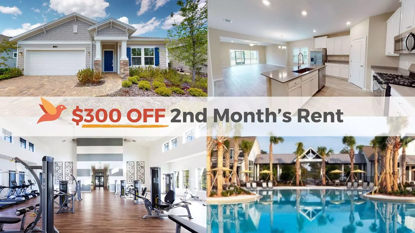 Beautiful 3 Bedroom, 2 Bathroom Home In The Well Soughtout Community Of Trailmark! House for rent in St Augustine, FL