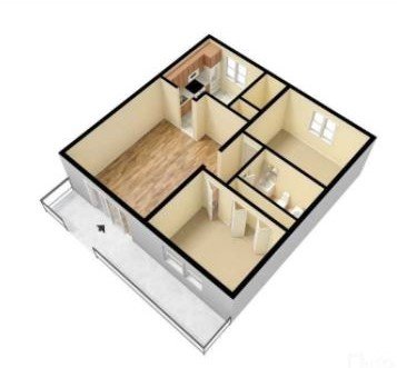 2 Bedrooms 1 Bathroom Apartment for rent at Harvard Court Apartments in Kansas City, MO