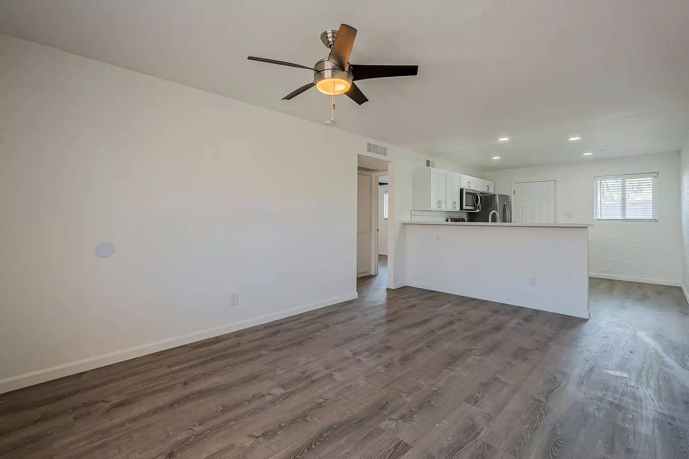 Unfurnished apartment interior — representative home at Rovey Apartments.