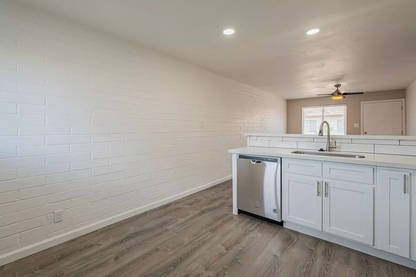 Unfurnished dining area — representative home at Rovey Apartments.