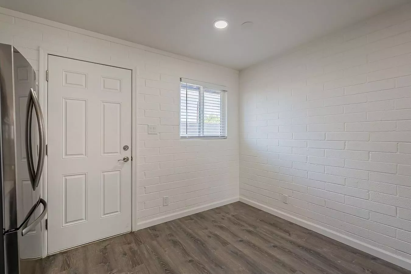 Unfurnished dining area — representative home at Rovey Apartments.