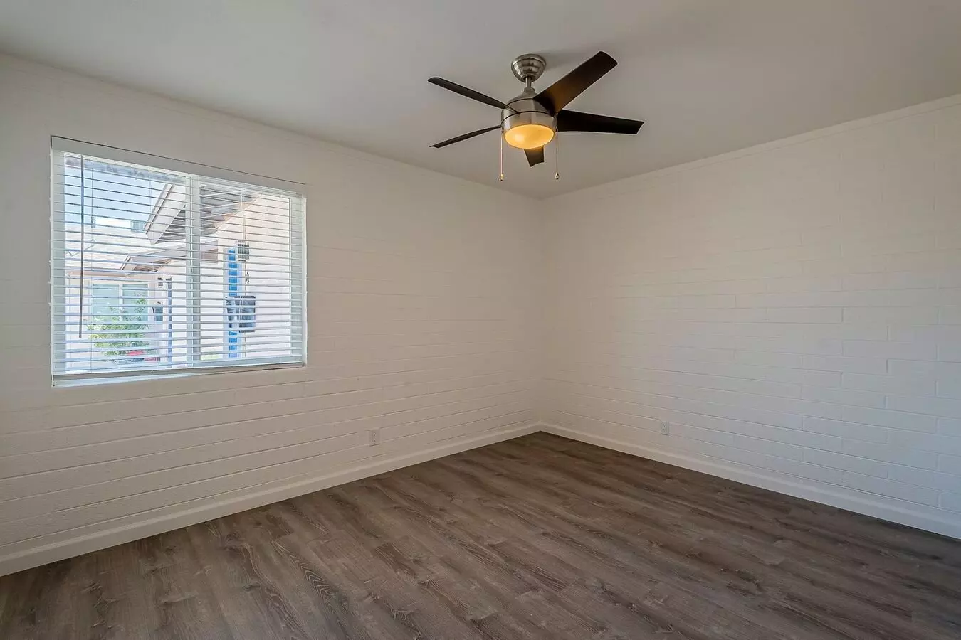 Unfurnished bedroom — representative home at Rovey Apartments.
