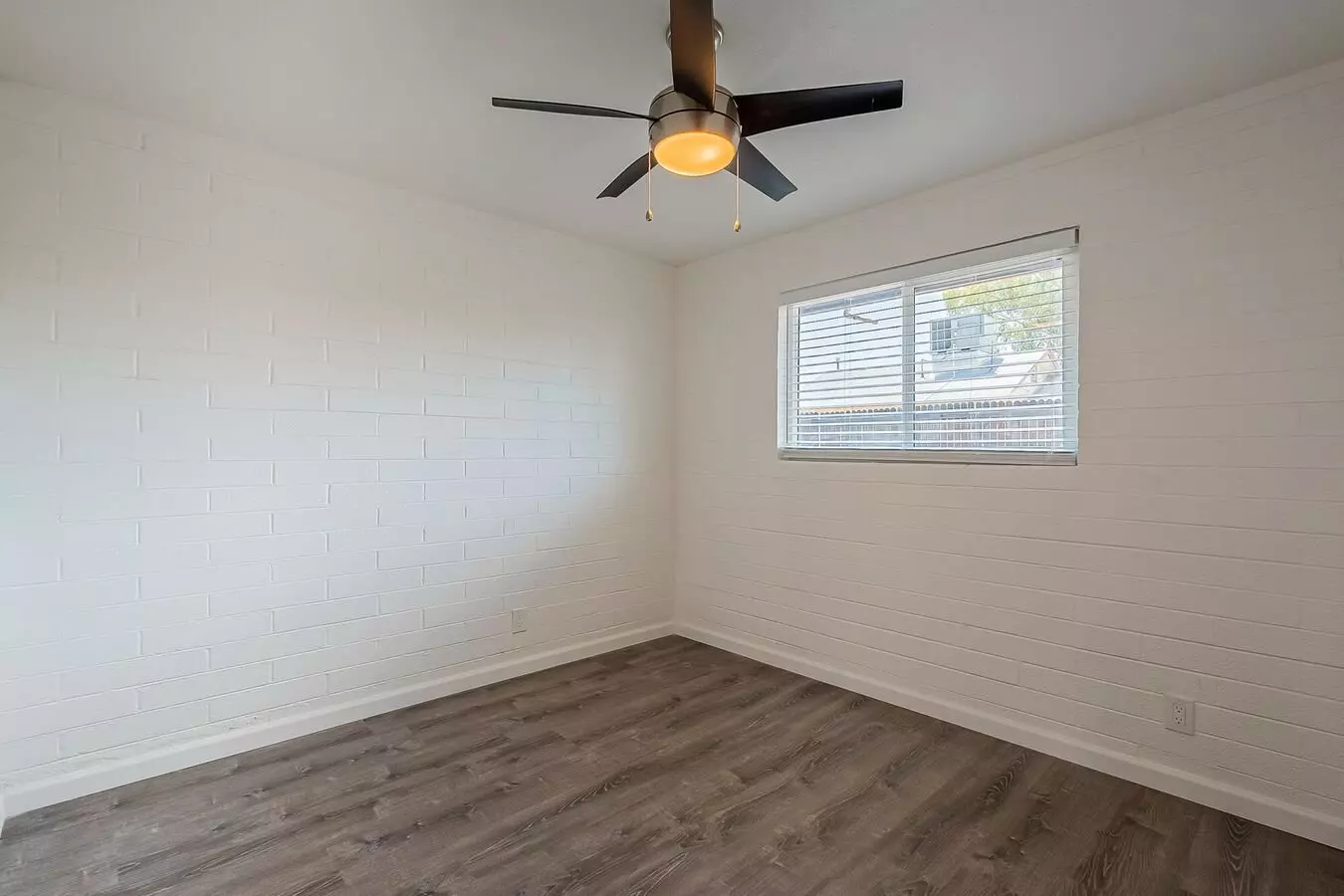 Unfurnished bedroom — representative home at Rovey Apartments.