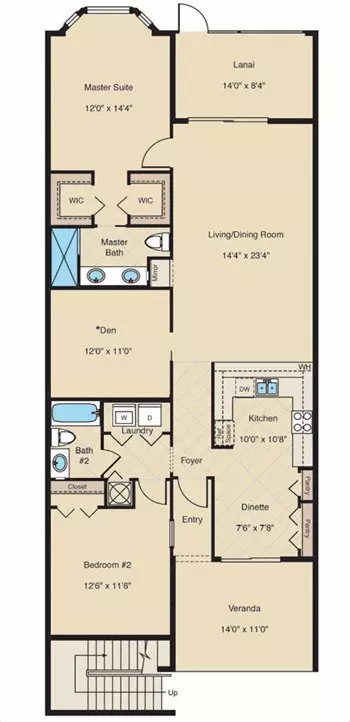 Osprey Cove 2/2 With Den! Apartment for rent in Fort Myers, FL
