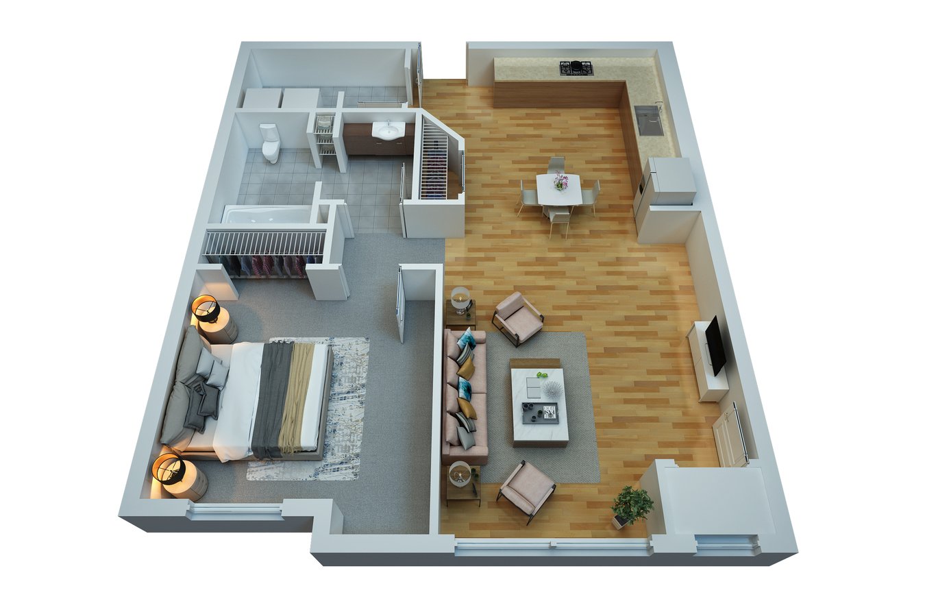 1 Bedroom 1 Bathroom Apartment for rent at Rosa Place in Mankato, MN