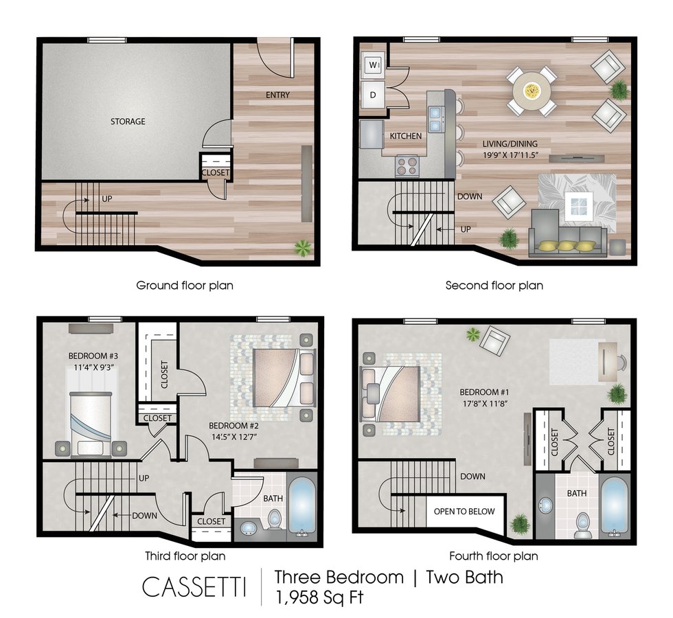 3 Bedrooms 2 Bathrooms Apartment for rent at Apex Manayunk in Philadelphia, PA