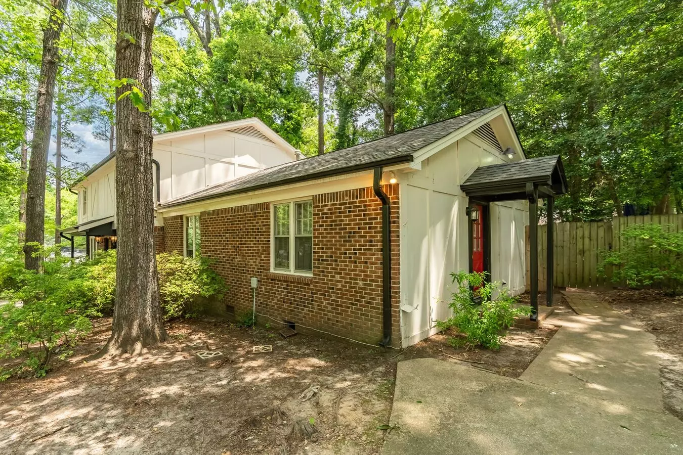 End Unit Townhouse With Large Backyard: Available Now House for rent in Raleigh, NC