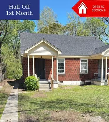 Charming 1 Bedroom 1 Bathroom Duplex - 1/2 Off The 1st Month's Rent Apartment for rent in Memphis, TN