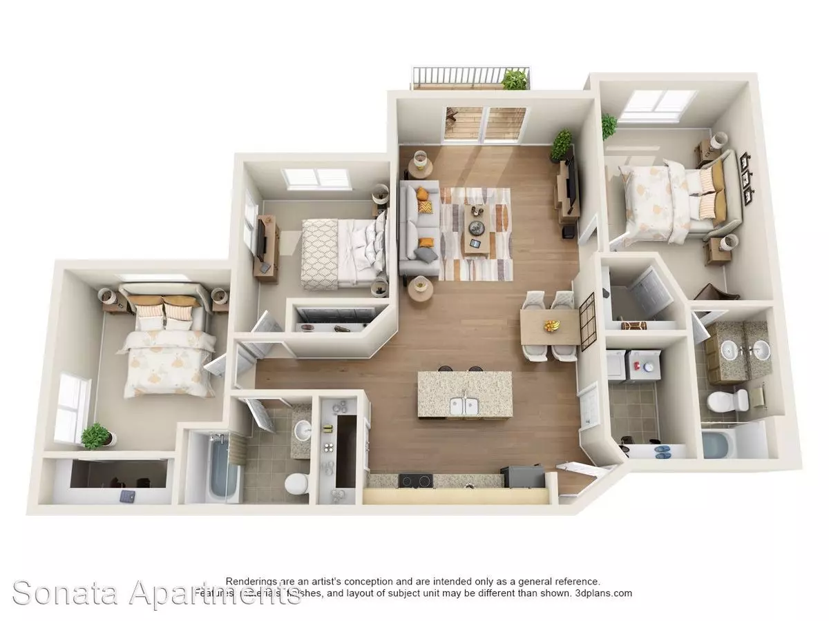 Sonata - Bldg 1 Apartment for rent in Grand Forks, ND