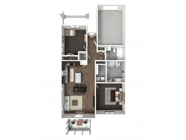 2 Bedrooms 2 Bathrooms Apartment for rent at Black Rock in Nixa, MO