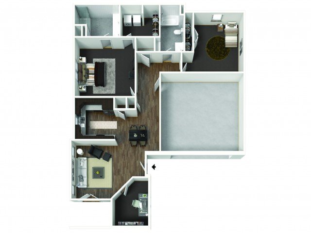 2 Bedrooms 2 Bathrooms Apartment for rent at Black Rock in Nixa, MO