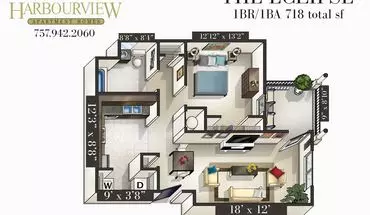 5 of 31 Meridian Harbourview Apartment for rent in Suffolk, VA