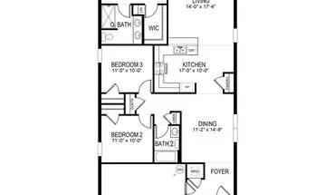 2 of 26 Carlton Lakes 3 Bedroom/2 Bath House for rent in Riverview, FL