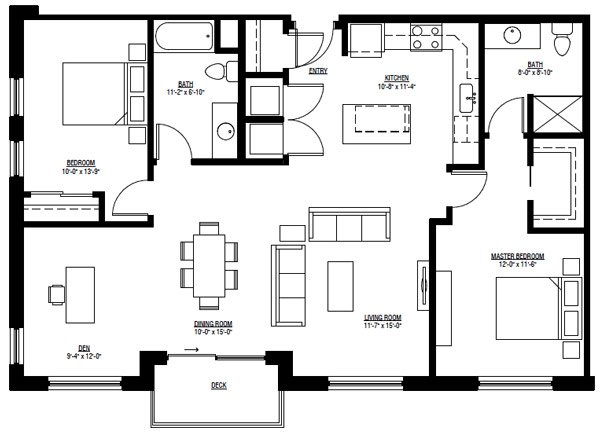 Studio 1 Bathroom Apartment for rent at University Row in Madison, WI