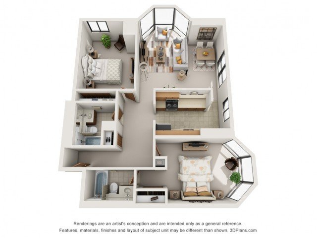 2 Bedrooms 2 Bathrooms Apartment for rent at Yankee Hill in Milwaukee, WI