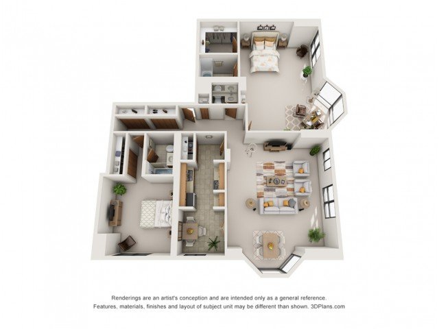 2 Bedrooms 2 Bathrooms Apartment for rent at Yankee Hill in Milwaukee, WI