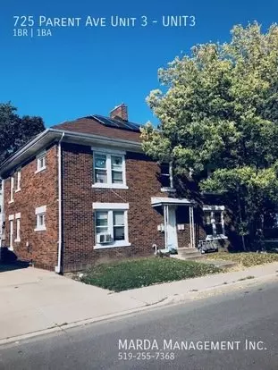 719-725 Parent Ave Apartment for rent in Windsor, ON