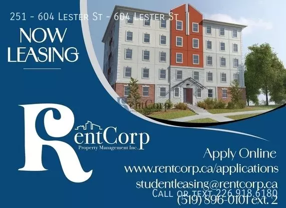 251 Lester St Apartment for rent in Waterloo, ON 251 Lester St Apartment for rent in Waterloo, ON