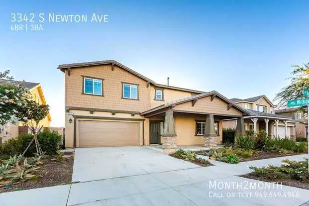 3342 S Newton Ave Apartment for rent in Ontario, CA