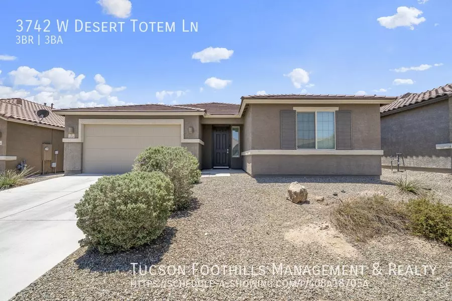 3742 W Desert Totem Ln House for rent in Tucson, AZ