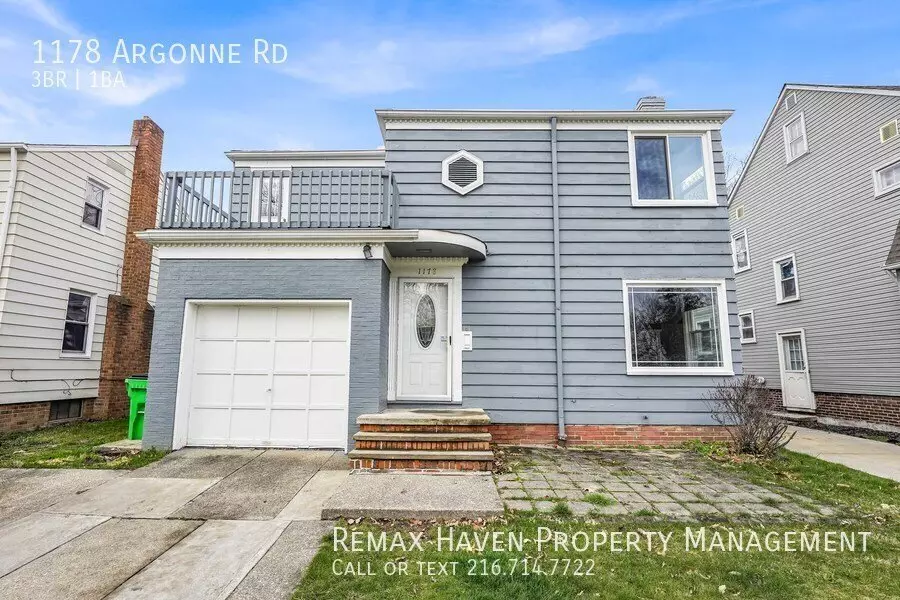 1178 Argonne RD House for rent in South Euclid, OH