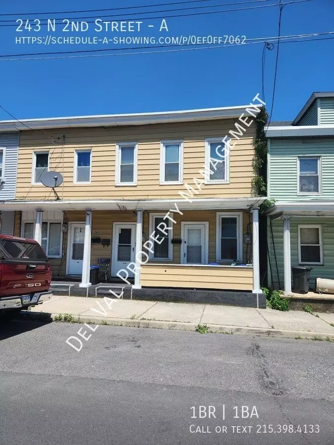 243- A N 2Nd St Apartment for rent in St Clair, PA