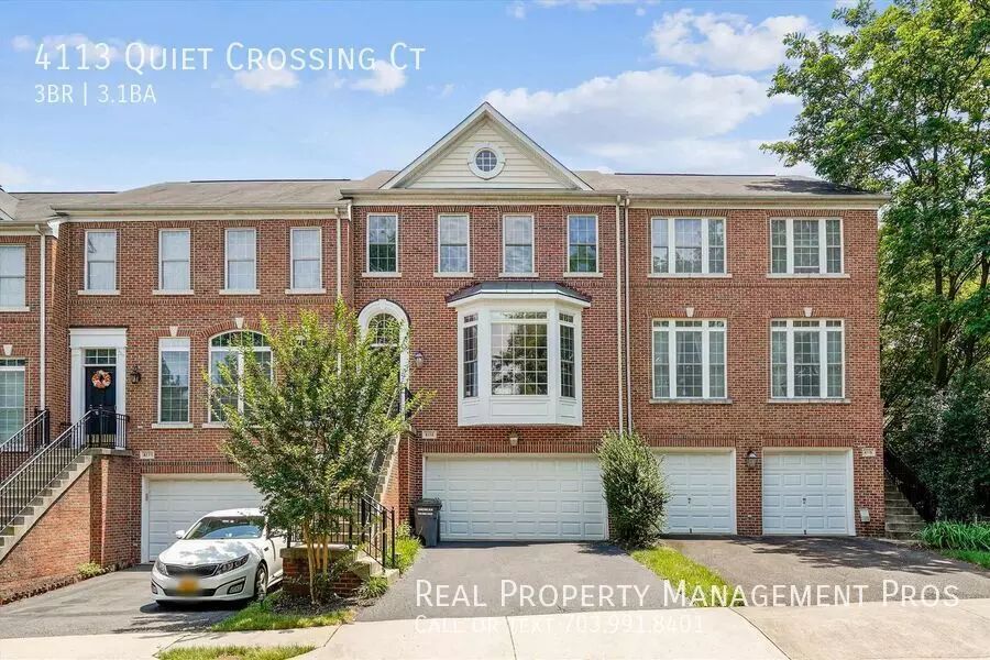 4113 Quiet Crossing Ct House for rent in Fairfax, VA