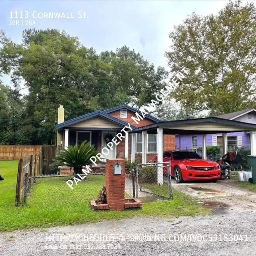 1113 Cornwall St House for rent in Savannah, GA