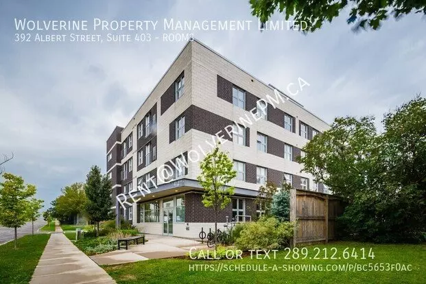 392 Albert St Apartment for rent in Waterloo, ON