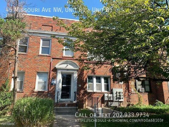 45 Missouri Ave Apartment for rent in Washington, DC