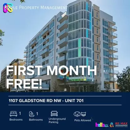 405- 1107 Gladstone RD Apartment for rent in Calgary, AB