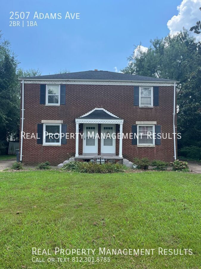2507 Adams Ave Apartment for rent in Evansville, IN
