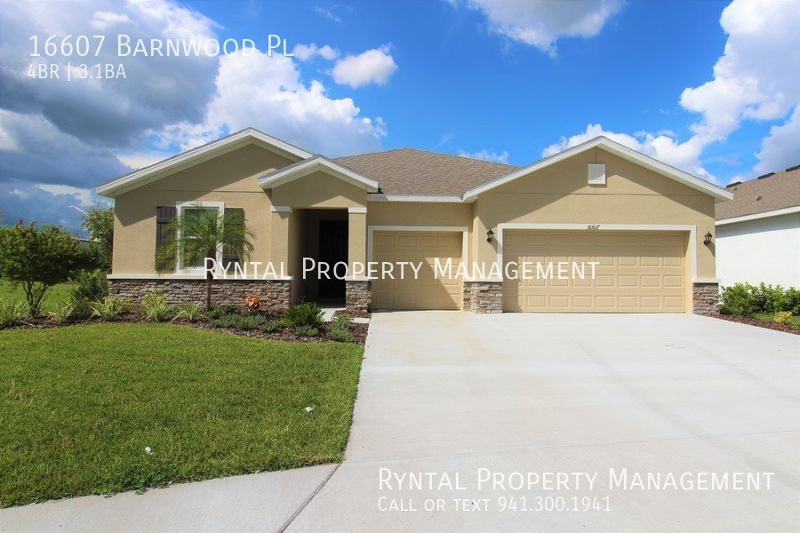 16607 Barnwood Pl Lakewood Ranch, FL House for Rent