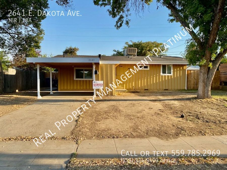 2641 E Dakota Ave Fresno, CA House for Rent