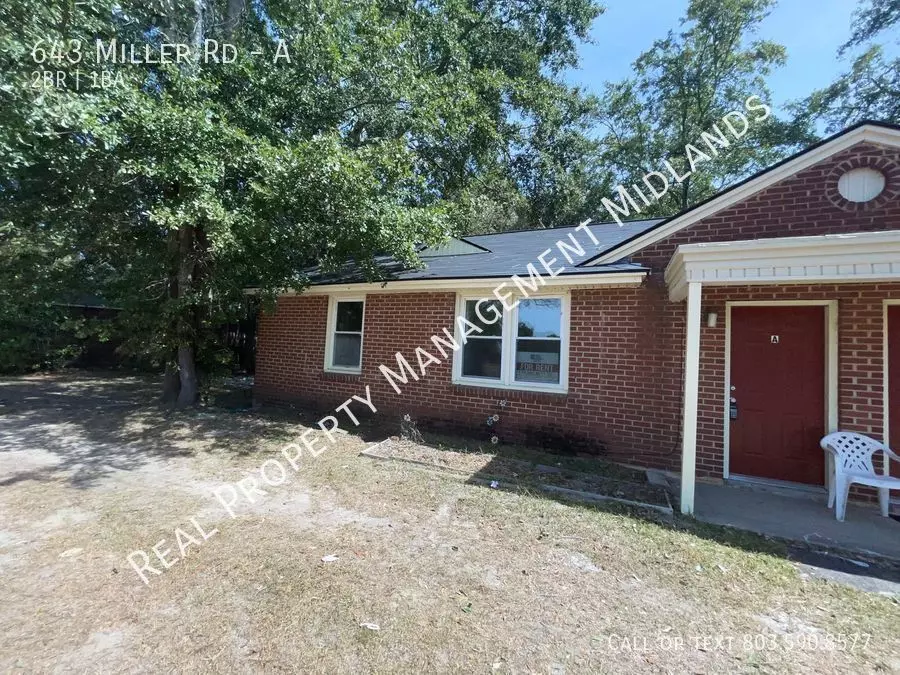 643 Miller RD Apartment for rent in Sumter, SC