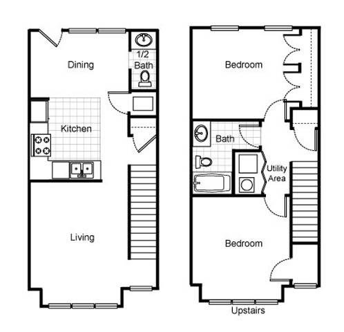 2 Bedrooms 1 Bathroom Apartment for rent at Jazz District Apartments in Kansas City, MO