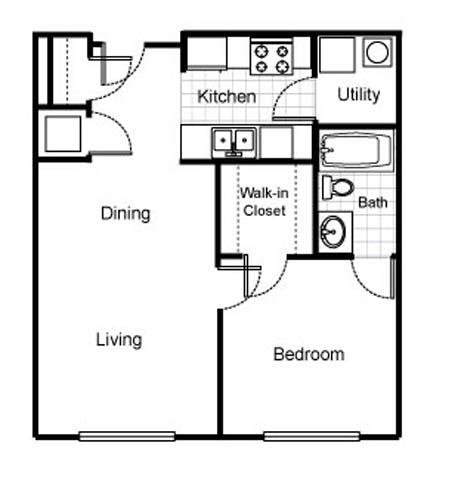 1 Bedroom 1 Bathroom Apartment for rent at Jazz District Apartments in Kansas City, MO