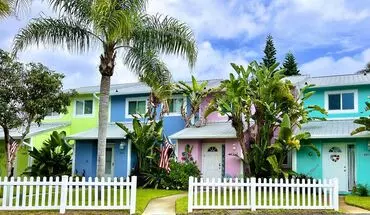 2 of 30 Beautiful 2 Bedroom Townhome In Nsb With Private Patio And Firepit House for rent in New Smyrna Beach, FL