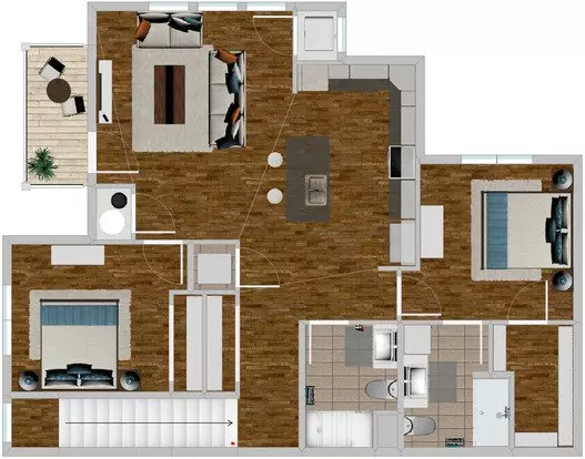 The Flats - 160 (building 1) Apartment for rent in Oregon, WI
