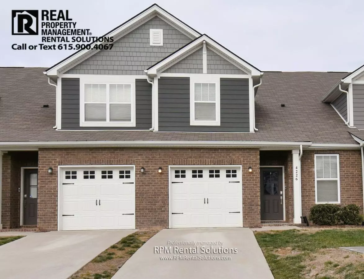 Wonderful 3br+loft+garage Townhome Available For Lease Now In M'boro! Triple Blackman Schools House for rent in Murfreesboro, TN