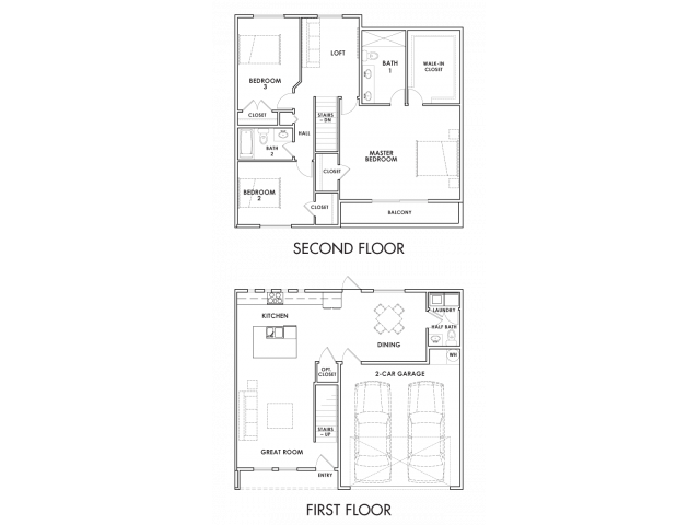 3 Bedrooms 2 Bathrooms Apartment for rent at Park Central Luxury Townhomes in Phoenix, AZ