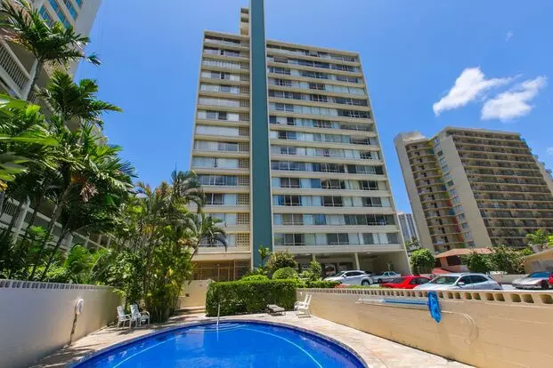 Seaside Towers Fully Furnished One Bedroom Condo With Parking Apartment for rent in Honolulu, HI