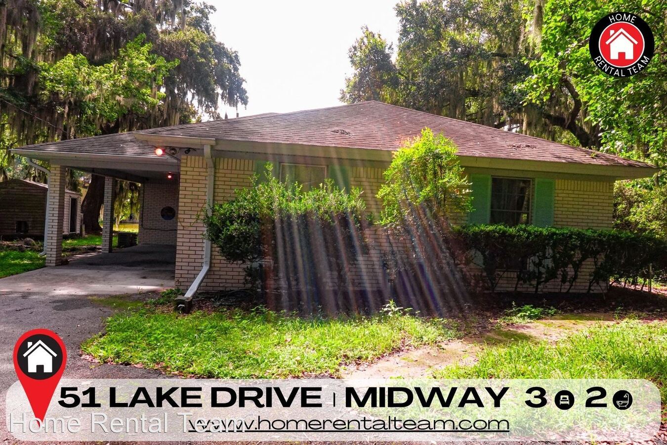 51 Lake Dr Midway, GA House for Rent Rentable