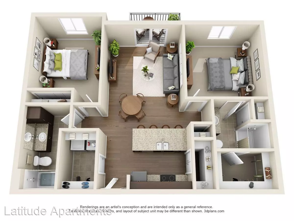 2 of 3 Latitude - Bldg 1 Apartment for rent in Grand Forks, ND