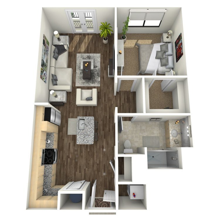 1 Bedroom 1 Bathroom Apartment for rent at The Orion Apartments in St Louis, MO